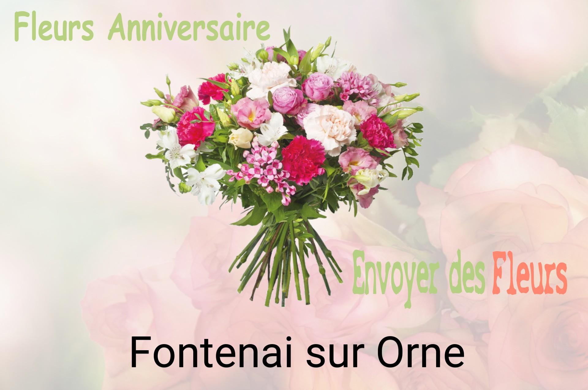 Bouquet de fleurs d’anniversaire livré à Fontenai-sur-Orne