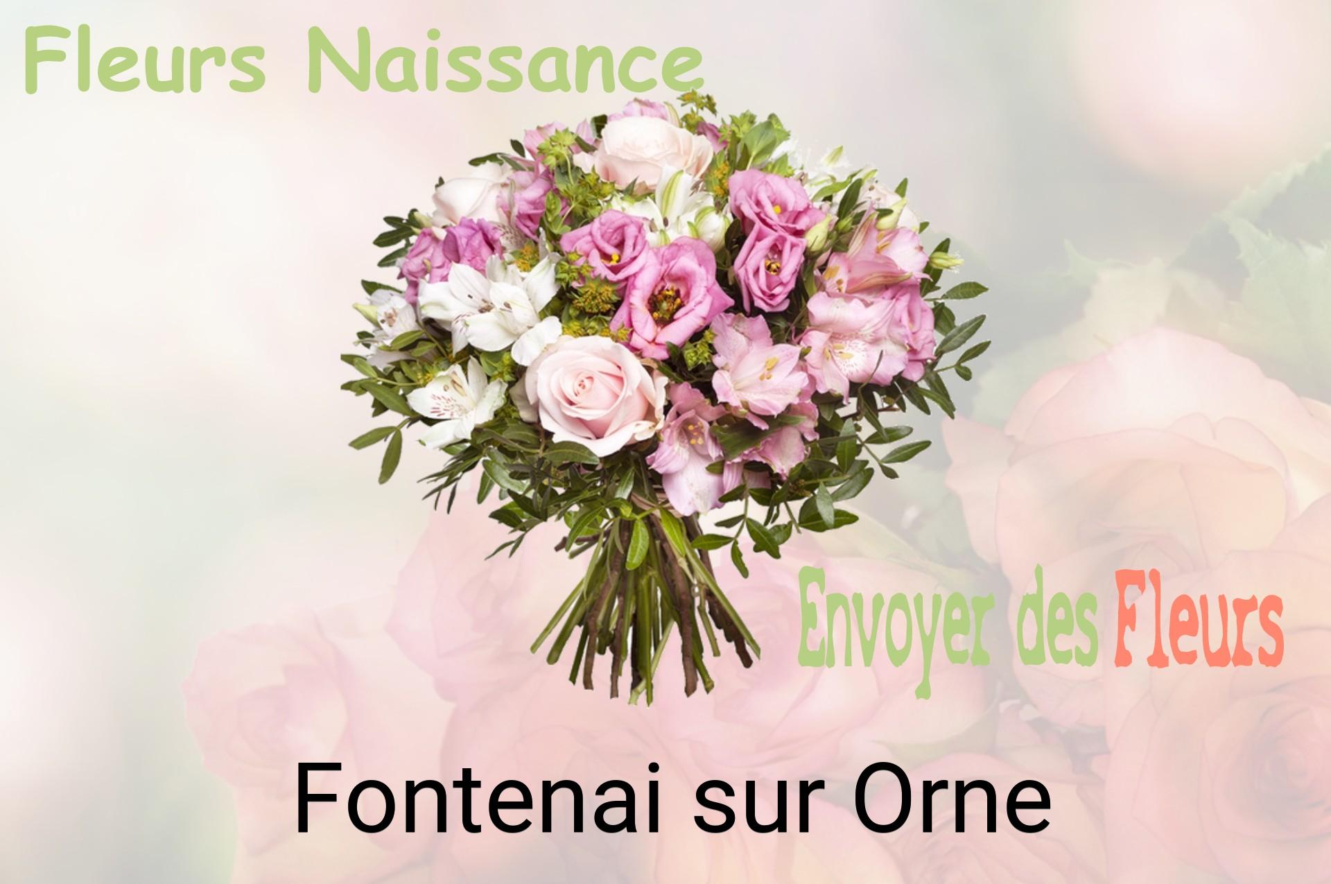 Bouquet de fleurs de naissance livré à Fontenai-sur-Orne